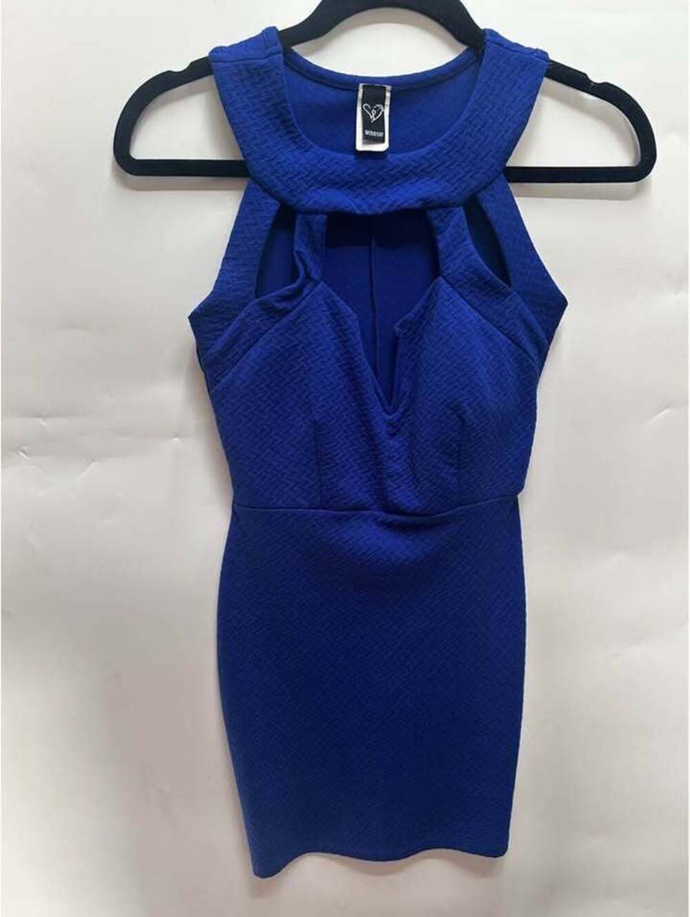 Windsor Royal Blue Cutout Bodycon Dress XS